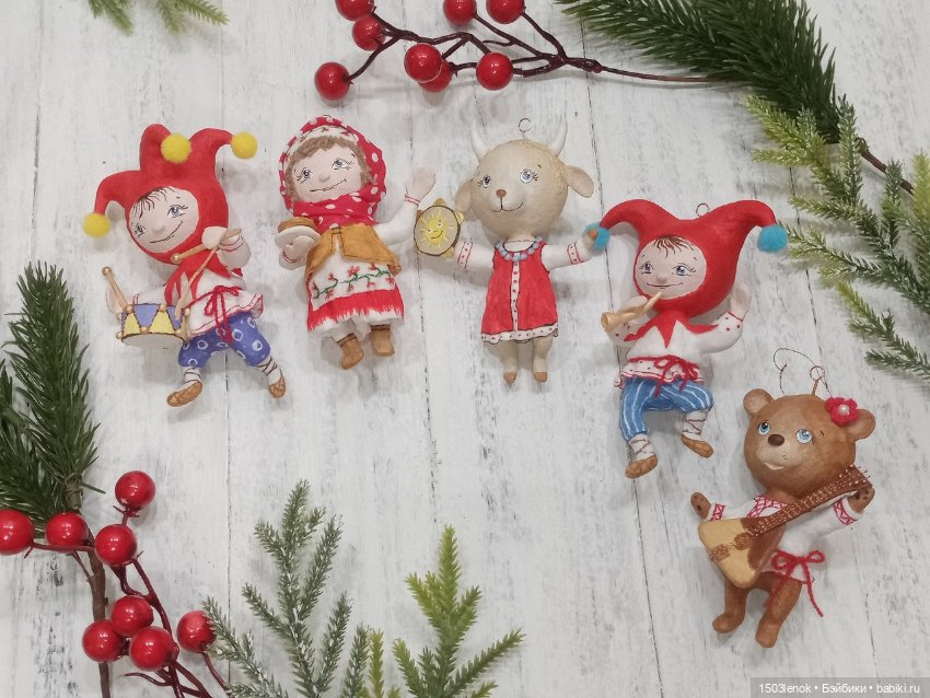 Масленица к нам идёт — Лепка авторских игрушек и папье