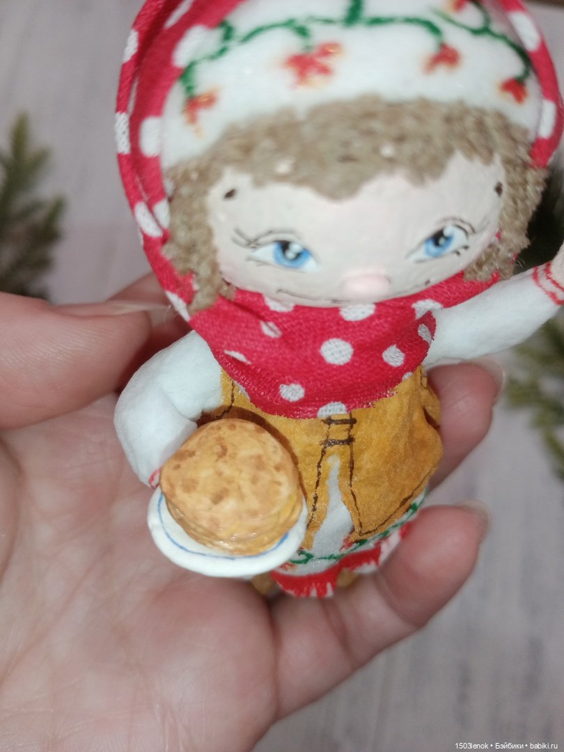 Масленица к нам идёт — Лепка авторских игрушек и папье