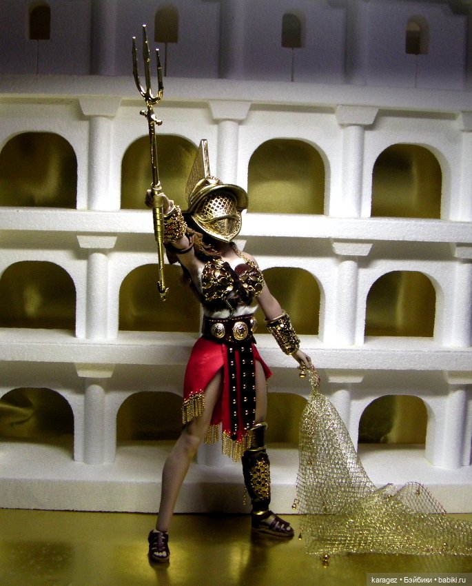 Смертельный поединок спартанки и гладиаторки