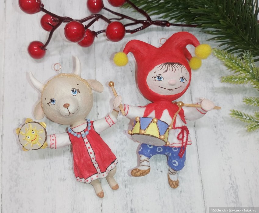 Масленица к нам идёт — Лепка авторских игрушек и папье (фото 9)