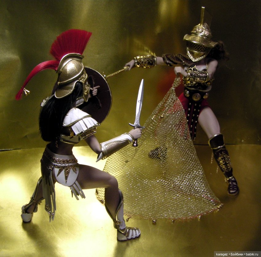 Смертельный поединок спартанки и гладиаторки (фото 4)