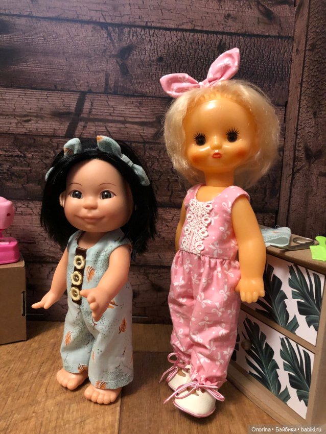 Выкройки комбинезонов для Оли «Кругозор» и Веснушки (Северянки) «Весна» (фото 5)