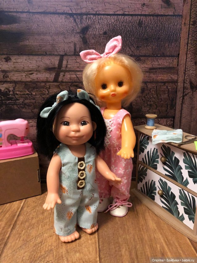 Выкройки комбинезонов для Оли «Кругозор» и Веснушки (Северянки) «Весна» (фото 4)