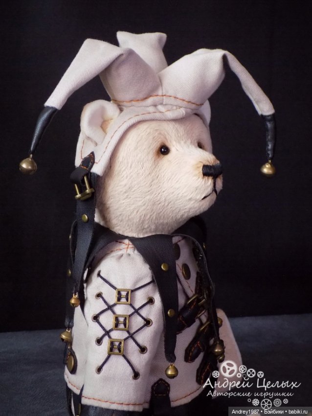 Мишка Тедди Жюль - Стимпанк джокер (фото 7)