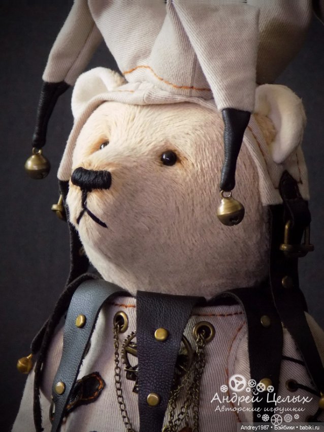 Мишка Тедди Жюль - Стимпанк джокер (фото 4)