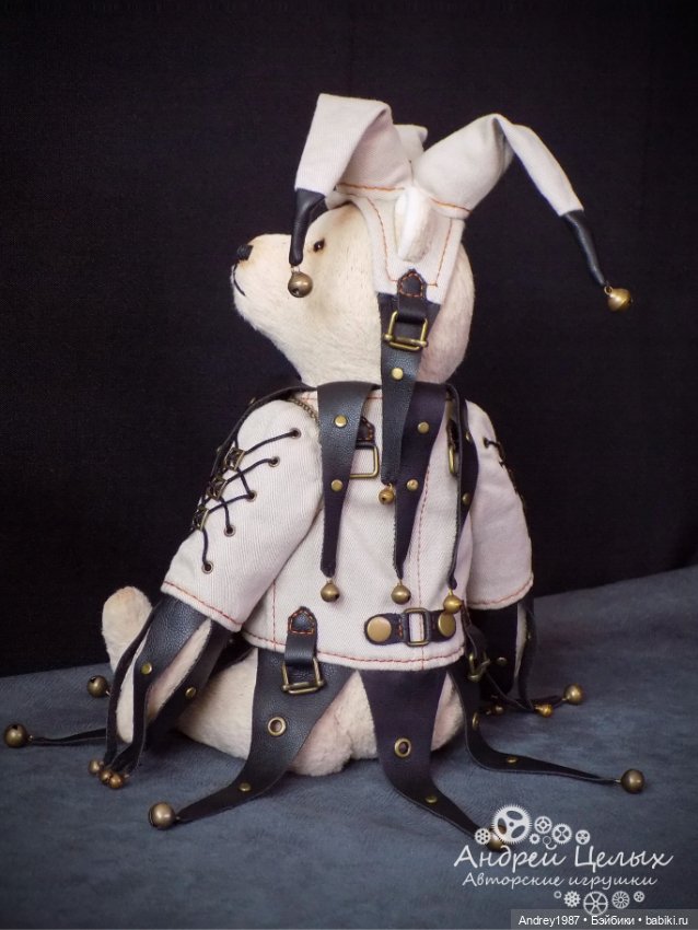 Мишка Тедди Жюль - Стимпанк джокер (фото 9)