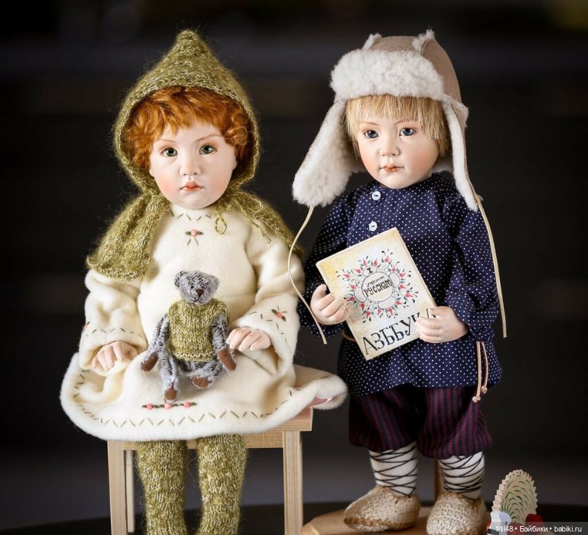 Авторские куклы Беатрис Перини