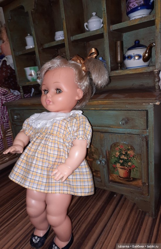 Моя кукушечка N°4🤎🧡💚💛 — Винтажные куклы ГДР (Немки): Бигги (фото 9)