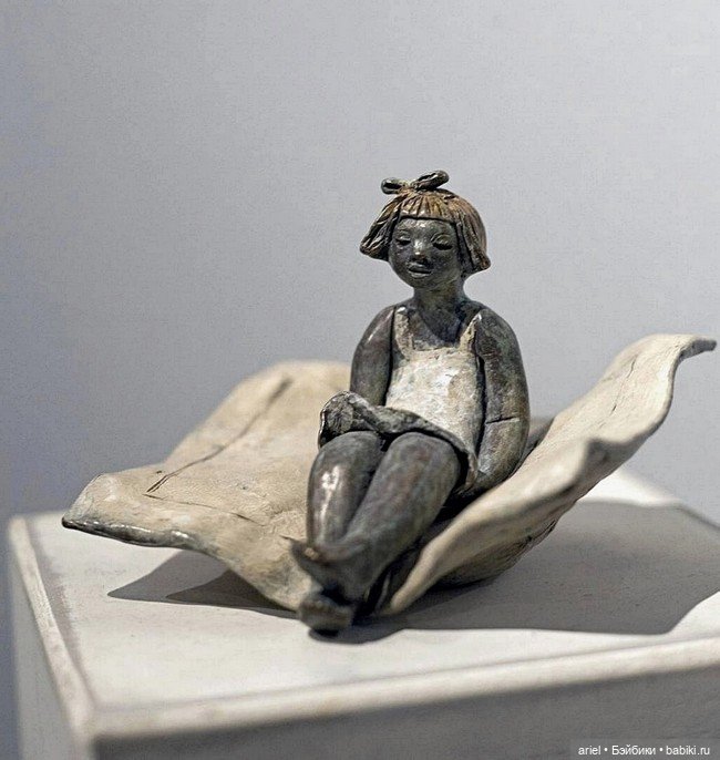 Прекрасные женщины от французской художницы и скульптора Véronique Didierlaurent (фото 9)