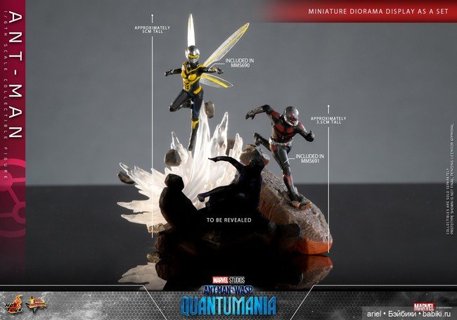 Hot Toys анонсировали фигурку Человека-муравьяпо мотивам фильма «Человек-муравей и Оса: Квантомания» (фото 10)