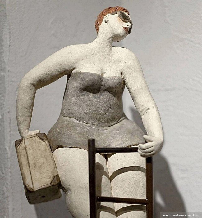 Прекрасные женщины от французской художницы и скульптора Véronique Didierlaurent (фото 6)