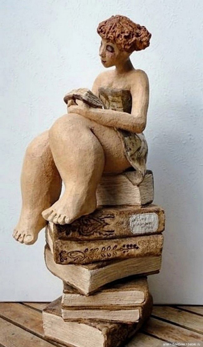 Прекрасные женщины от французской художницы и скульптора Véronique Didierlaurent (фото 2)