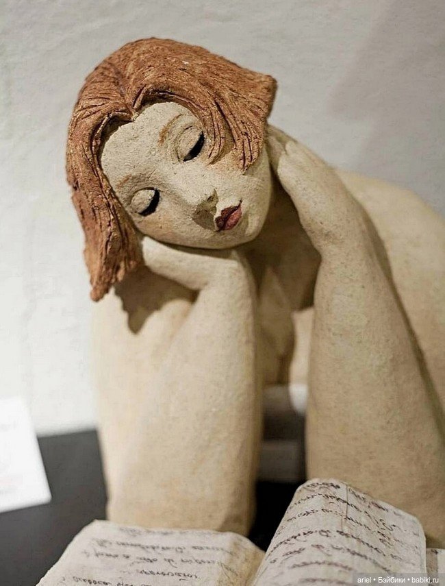 Прекрасные женщины от французской художницы и скульптора Véronique Didierlaurent (фото 4)