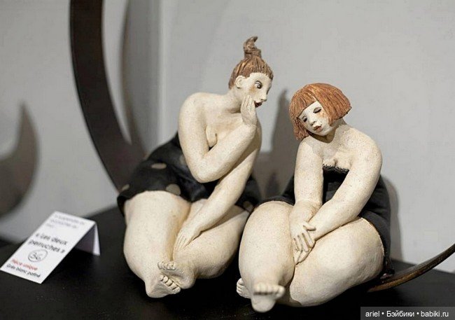 Прекрасные женщины от французской художницы и скульптора Véronique Didierlaurent (фото 5)