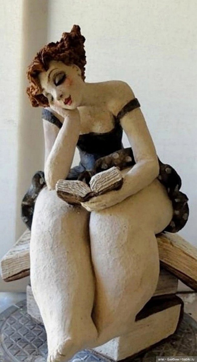 Прекрасные женщины от французской художницы и скульптора Véronique Didierlaurent (фото 3)