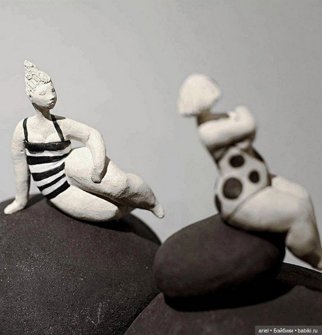 Прекрасные женщины от французской художницы и скульптора Véronique Didierlaurent (фото 10)