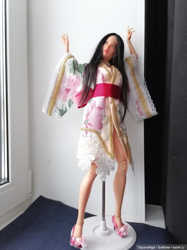 Кимоно — Одежда и обувь для кукол BJD (БЖД): 1/3 (фото 4)