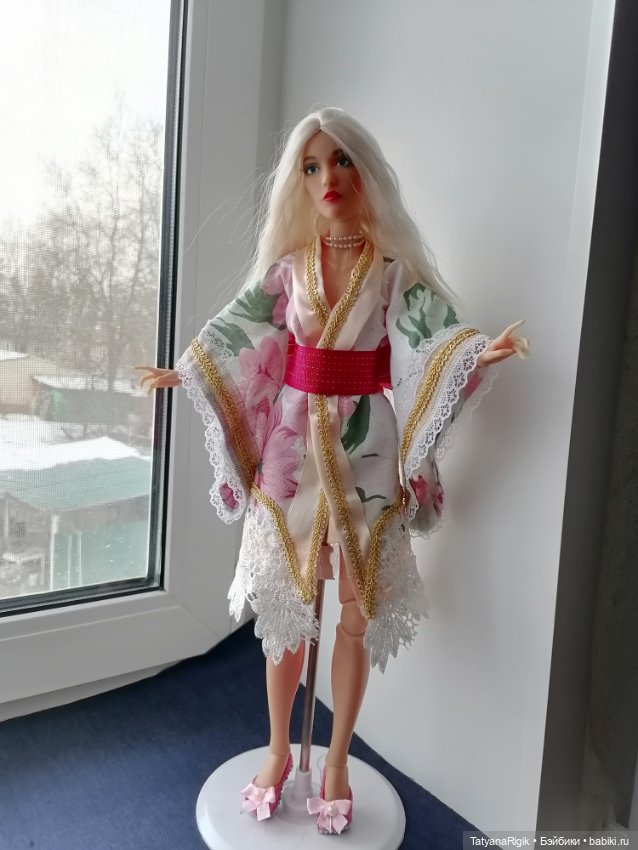 Кимоно — Одежда и обувь для кукол BJD (БЖД): 1/3 (фото 3)