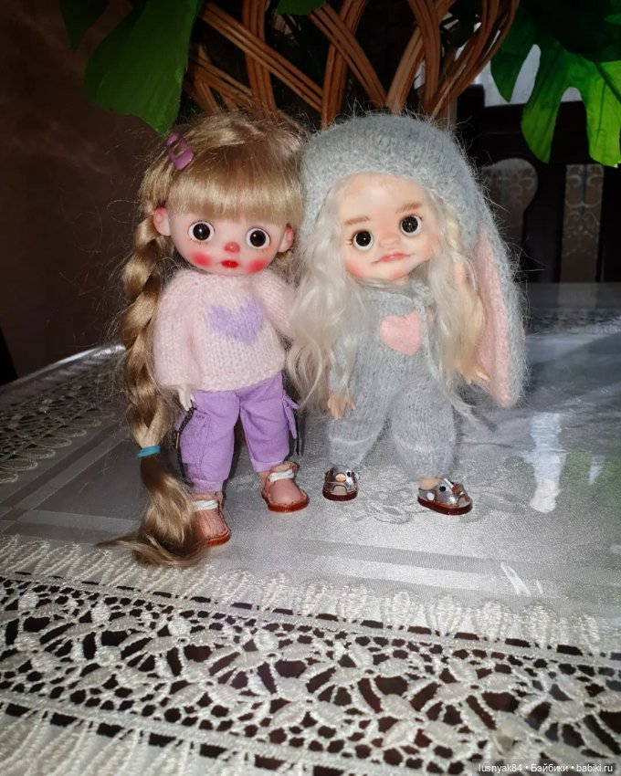 Зайка?? 🐇 — Куклы и тела Obitsu 11 (Ob11): гибриды (фото 2)