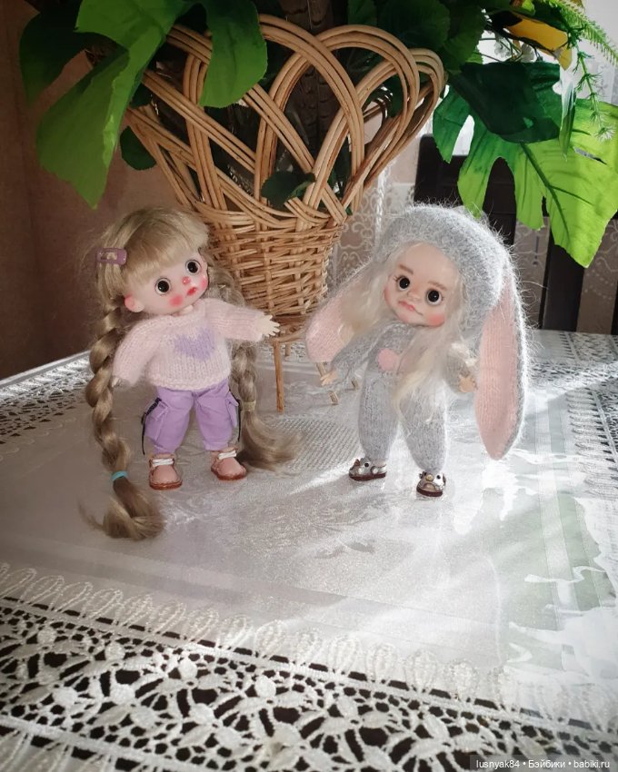 Зайка?? 🐇 — Куклы и тела Obitsu 11 (Ob11): гибриды (фото 4)