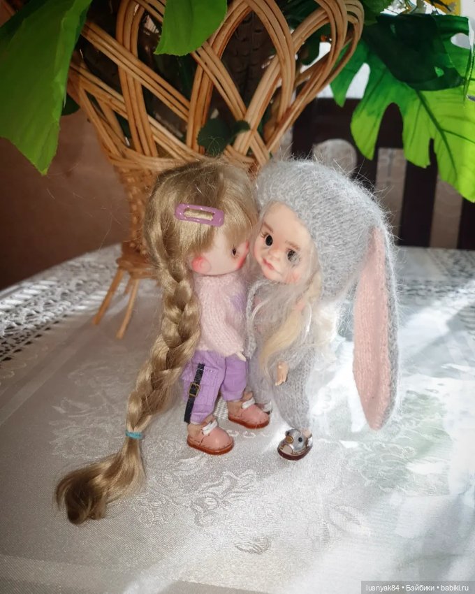 Зайка?? 🐇 — Куклы и тела Obitsu 11 (Ob11): гибриды (фото 6)