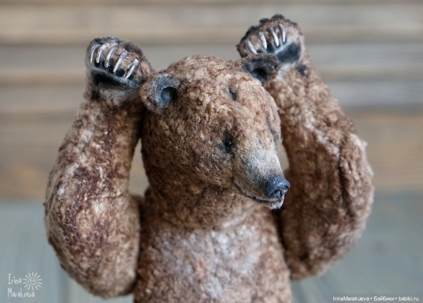 Сюрприз после спячки — Авторские мишки Тедди и друзья: фото