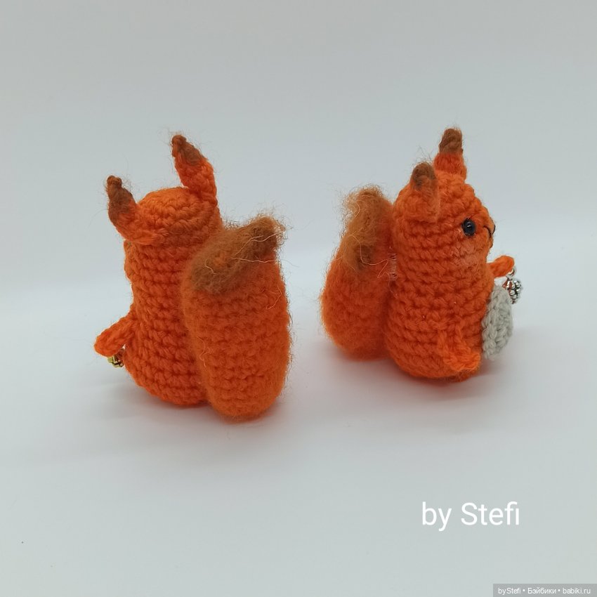 Белки — Вязаные игрушки и амигуруми: крючком (фото 5)