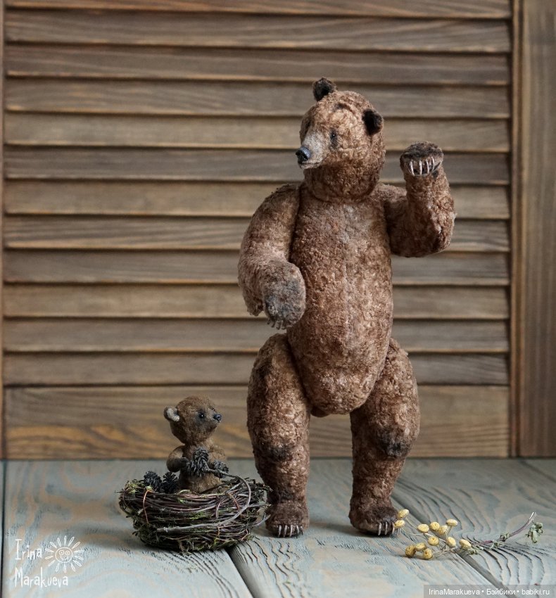 Сюрприз после спячки — Авторские мишки Тедди и друзья: фото (фото 3)