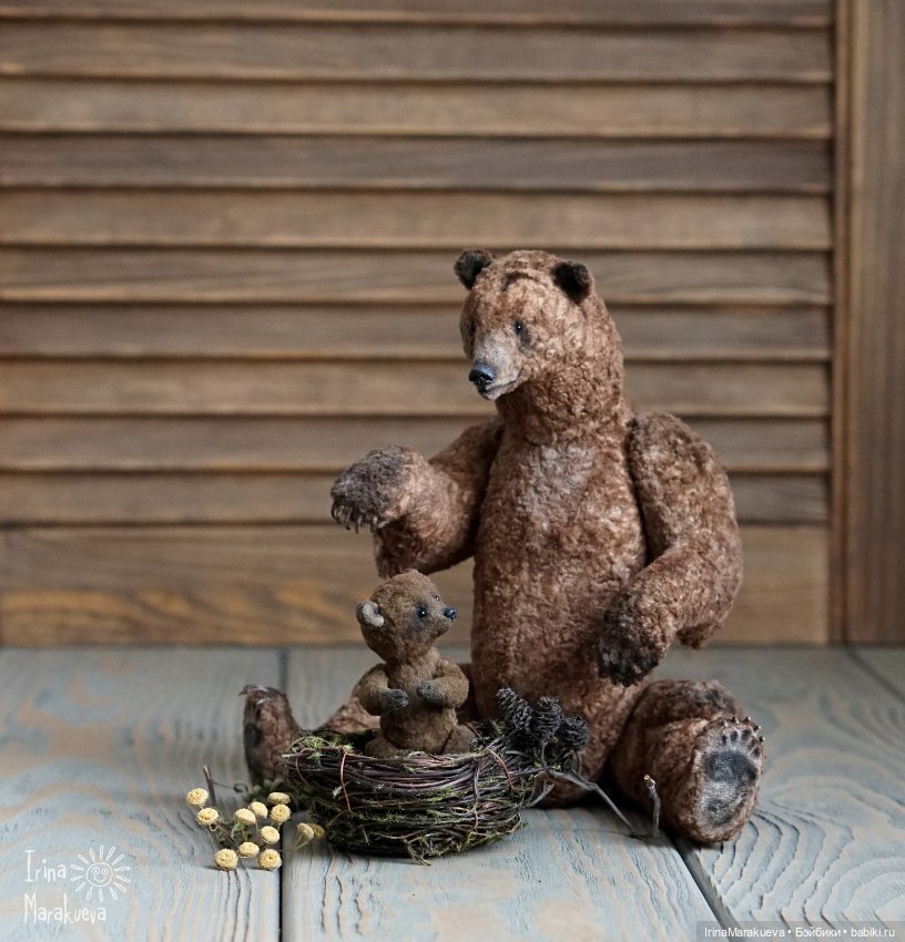 Сюрприз после спячки — Авторские мишки Тедди и друзья: фото (фото 2)