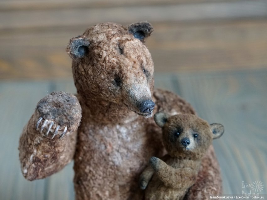 Сюрприз после спячки — Авторские мишки Тедди и друзья: фото (фото 8)