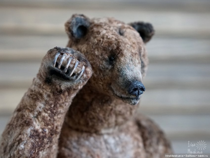 Сюрприз после спячки — Авторские мишки Тедди и друзья: фото