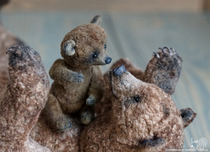Сюрприз после спячки — Авторские мишки Тедди и друзья: фото (фото 10)