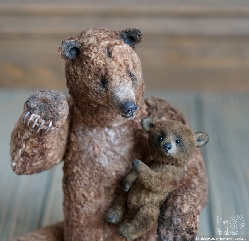 Сюрприз после спячки — Авторские мишки Тедди и друзья: фото (фото 7)