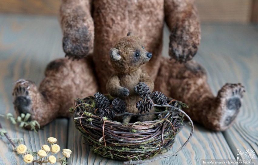 Сюрприз после спячки — Авторские мишки Тедди и друзья: фото