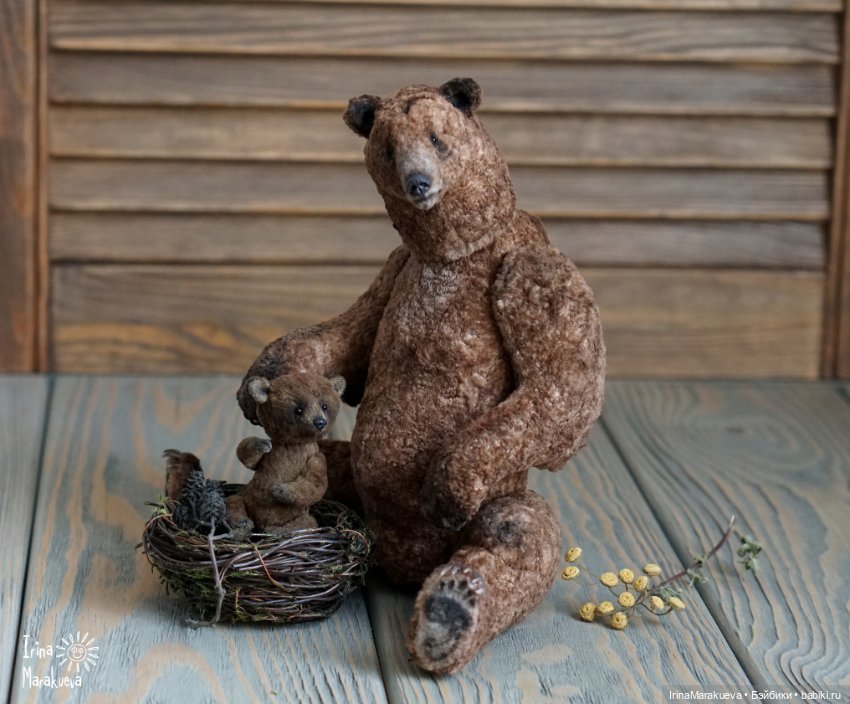 Сюрприз после спячки — Авторские мишки Тедди и друзья: фото (фото 5)