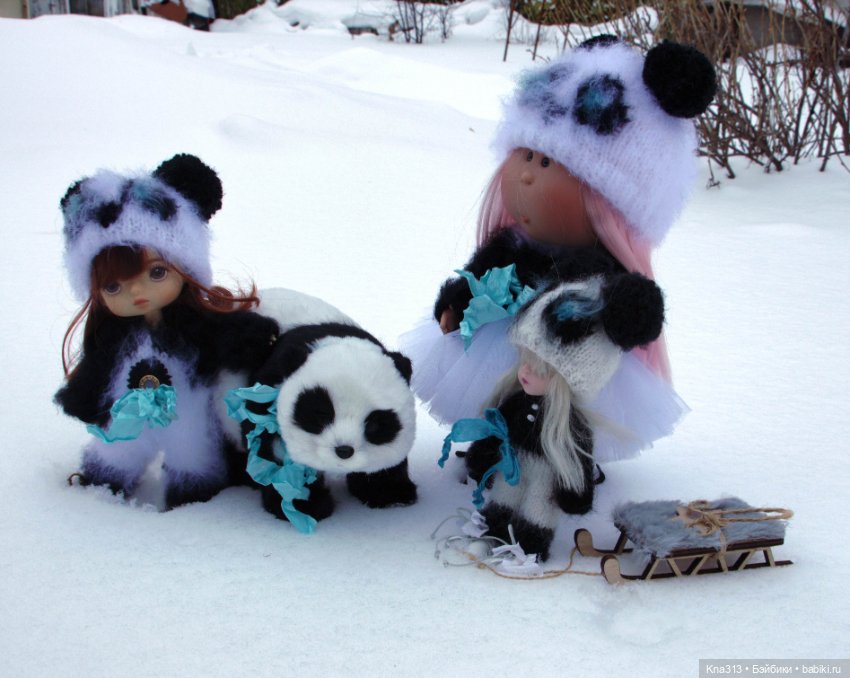 Банда "Панда" — Одежда и обувь для кукол своими руками: фото (фото 3)