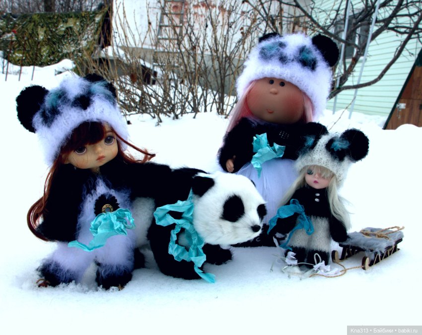 Банда "Панда" — Одежда и обувь для кукол своими руками: фото (фото 2)