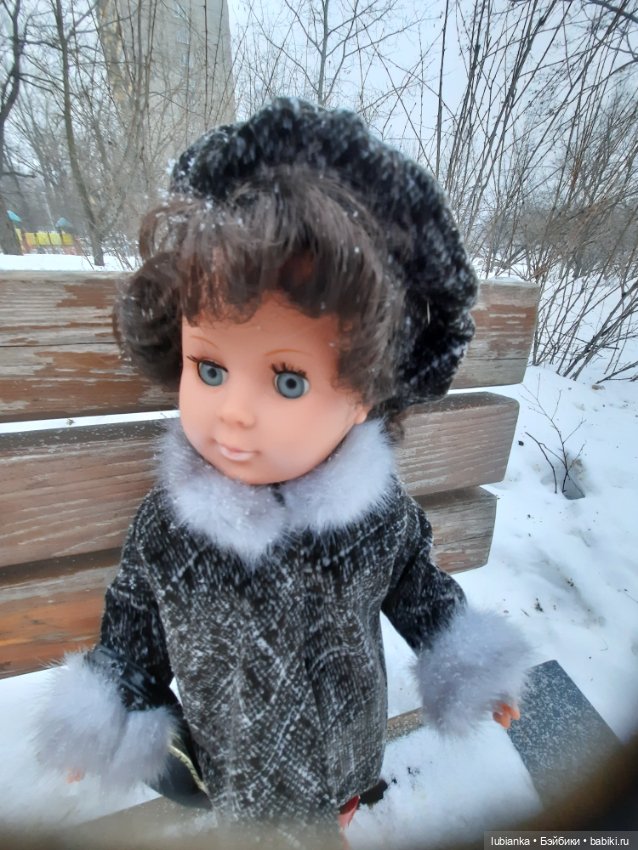 Выгуляли новое пальто🥰🤗❄️🐾❄️