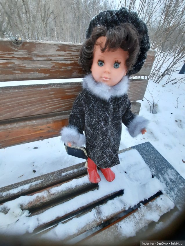 Выгуляли новое пальто🥰🤗❄️🐾❄️