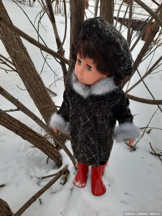 Выгуляли новое пальто🥰🤗❄️🐾❄️