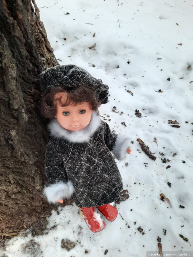 Выгуляли новое пальто🥰🤗❄️🐾❄️