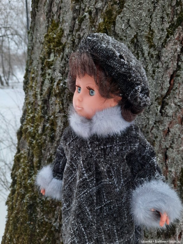 Выгуляли новое пальто🥰🤗❄️🐾❄️