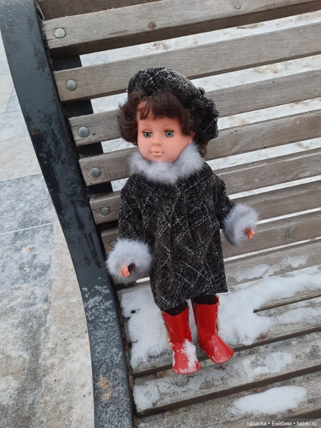 Выгуляли новое пальто🥰🤗❄️🐾❄️