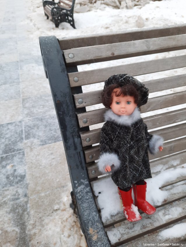 Выгуляли новое пальто🥰🤗❄️🐾❄️