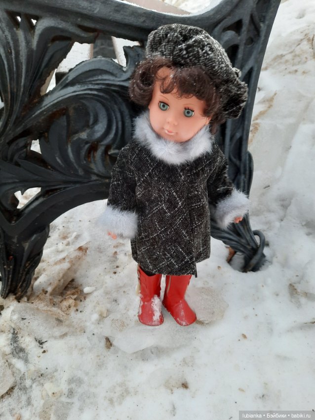 Выгуляли новое пальто🥰🤗❄️🐾❄️