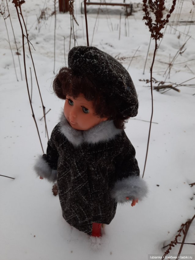 Выгуляли новое пальто🥰🤗❄️🐾❄️