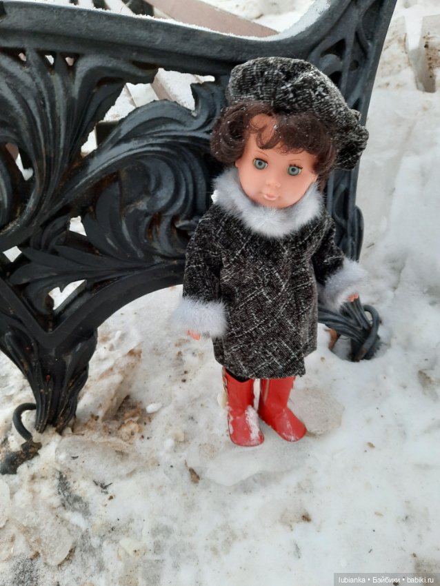 Выгуляли новое пальто🥰🤗❄️🐾❄️