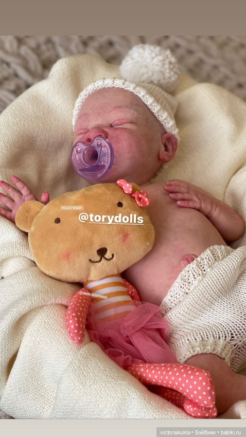 Куклы из силикона лимитированного тиража "Ezdra" 50 сm by @torydolls