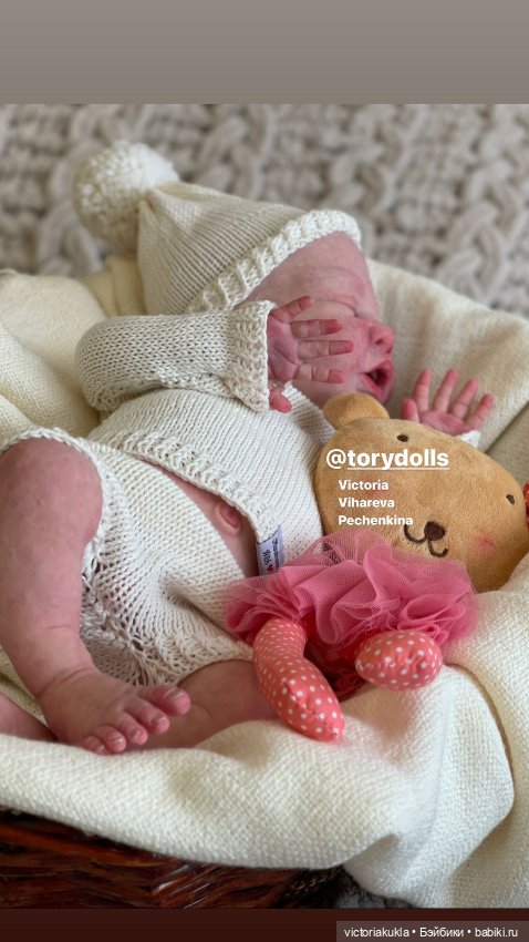 Куклы из силикона лимитированного тиража "Ezdra" 50 сm by @torydolls