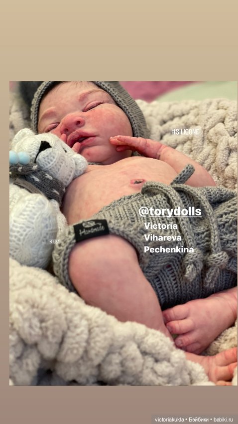 Куклы из силикона лимитированного тиража "Ezdra" 50 сm by @torydolls (фото 4)